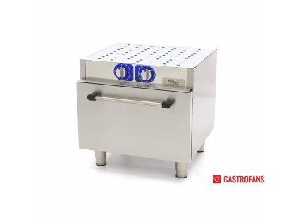 Trouba pro komerční použití - elektrická - dvojitá trouba - hloubka 60 cm Maxima