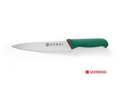 Řeznický nůž, HENDI, Zelená, (L)340mm