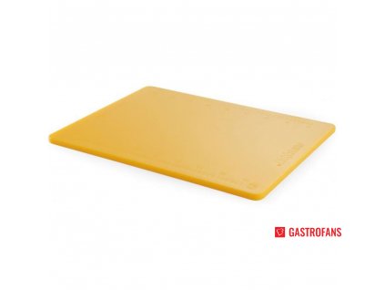 Krájecí deska perfect cut, HENDI, Žlutá, 500x380x(H)12mm