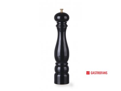 Dřevěný mlýnek na pepř, HENDI, Černá, (H)300mm