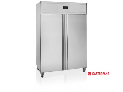 Dvoudveřová lednice GUC 140, celonerezová - 1056 l - chladící box TEFCOLD