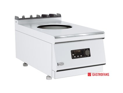 Indukční wok vařič - šířka 400 mm  Combisteel