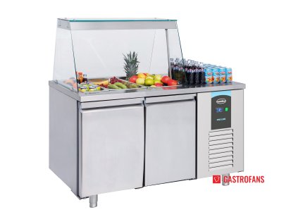 Saladeta - 2 dveře, 3x 1/1GN  Combisteel