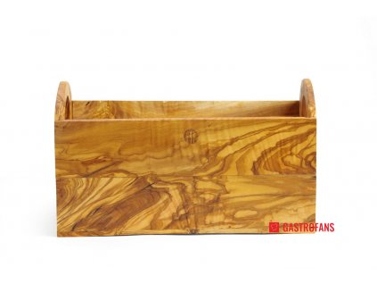 Nádoba z olivového dřeva, HENDI, 245x198x(H)194mm