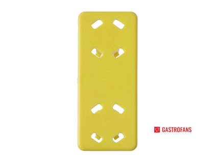 Spona na připevnění košíků, HENDI, Žlutá  Hendi