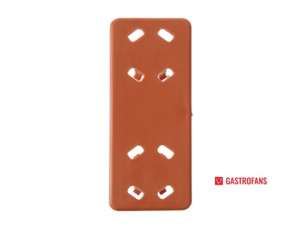 Spona na připevnění košíků, HENDI, Hnědá  Hendi