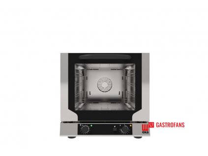 Konvekční trouba s vlhkostí Evolution Next 4x 429x345 mm, elektrická, s elektromechanickým ovládáním, Tecnoeka, 220-240V/3100W, 590x709x(H)589mm ThermoCook  Tecnoeka