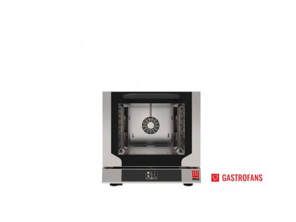 Konvekční trouba s vlhkostí Evolution Next 4x 429x345 mm, elektrická, s dotykovým ovládacím panelem, Tecnoeka, 220-240V/3150W, 590x709x(H)589mm ThermoCook  Tecnoeka