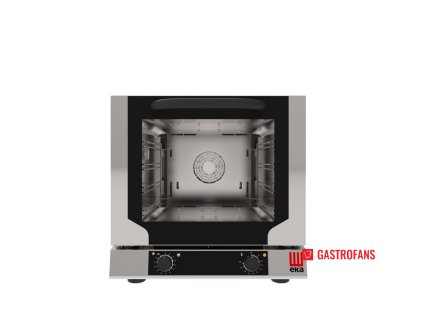 Konvekční trouba Evolution Next 4x 429x345 mm, s elektromechanickým ovládáním , Tecnoeka, 220-240V/3100W, 590x709x(H)589mm ThermoCook  Tecnoeka