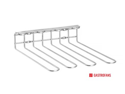 Závěsný stojan na sklo, tři řady  Bar up