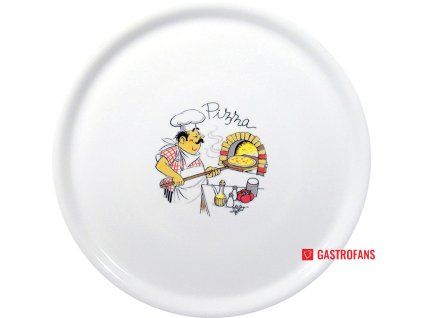 Pizza talíř Tradiční, HENDI, Bílá, o310mm  Hendi