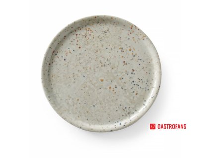 Pizza talíř Drops, HENDI, Světle šedá, o310mm  Hendi