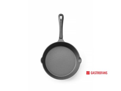 Litinová pánev, HENDI, Černá, o200x(H)40mm  Hendi