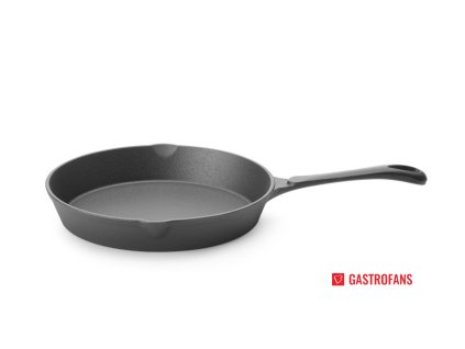 Litinová pánev, HENDI, Černá, o250x(H)40mm  Hendi