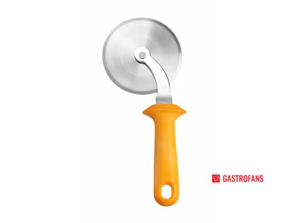 Kráječ na pizzu heavy-duty HENDI Pizzer, Oranžový, ø97x240mm