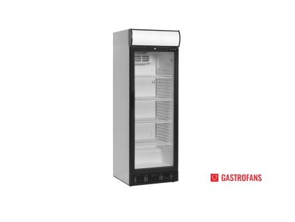 Chladicí skříň jednodveřová | SCU 1280 CP | prosklené dveře – 260 l – LED panel TEFCOLD