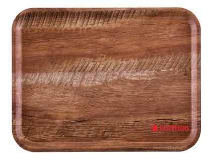 Servírovací tác Capri, Cambro, hnědý dub, Dřevo, 370x530mm Cambro