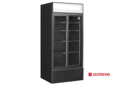 Chladicí skříň - 2 posuvné dveře FSC 891 S, 462 l - světelný panel TEFCOLD