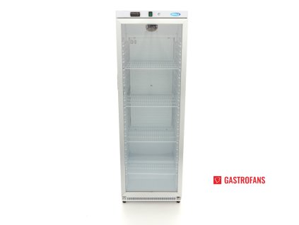 Chladnička Maxima | 400 l | bílá | křídlové, skleněné dveře Maxima