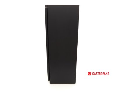 Chladnička - 600 l - 4 nastavitelné police - černá Maxima