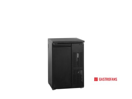 Minibar na KEG sudy | CKC2 | 2× 20l KEG - ventilované chlazení – černý TEFCOLD