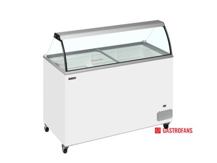 Distributor zmrzliny / zmrzlinová vitrína TEFCOLD IC401SC+SO