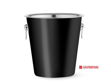Kbelík na šampaňské, BarUp, 3,3L, Černá, ⌀220x(H)190mm BarUp
