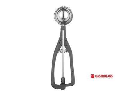 Naběračka na zmrzlinu pro leváky, Stöckel, 1/40, Černá, ?45x(H)mm