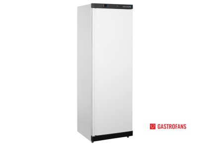 Chladicí skříň s plnými dveřmi UR 400 W1, 350 l – bílá TEFCOLD
