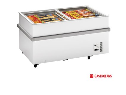 Pultová mraznička SS F150 | prosklené víko | 597 l | statické chlazení  TEFCOLD