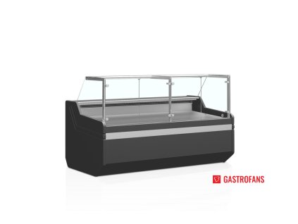 Obslužná chladicí vitrína ventilovaná | Modena W 200/110 SP New | s agregátem – 1,53 m2  Juka