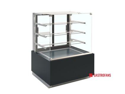 Chladicí cukrářská vitrína | Lumina 60 CH | 3 chlazené police – 1,48 m2 – ventilované chlazení  Juka