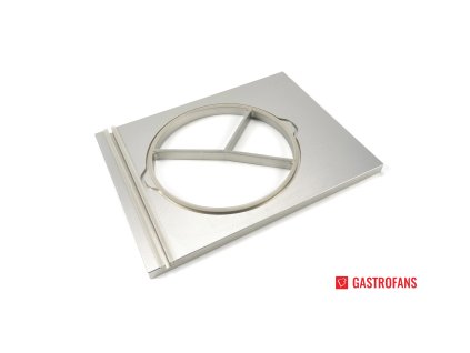 Perleťový kulatý podnos Ø 250 mm - velký - 3 přihrádky  Maxima