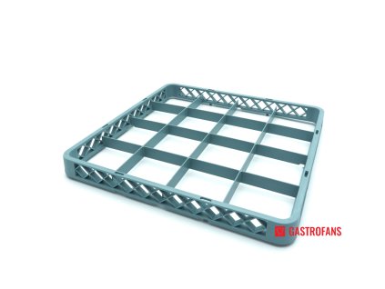 Nástavec na sklo do myčky nádobí - 50 x 50cm - 16 přihrádek  Maxima