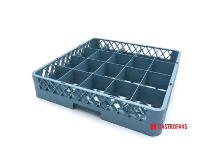Stojan na skleněné talíře do myčky nádobí - 50 x 50 cm - 20 přihrádek  Maxima