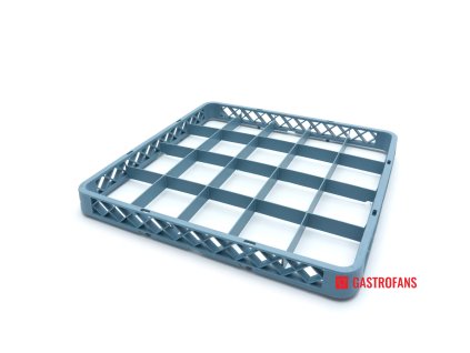 Nástavec na sklo do myčky nádobí - 50 x 50cm - 20 přihrádek  Maxima