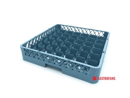 Stojan na skleněné talíře do myčky nádobí - 50 x 50 cm - 49 přihrádek  Maxima