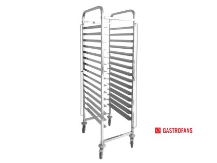 Vozík na přepravu plechů 15x 600x400, HENDI, 15 x600x400 mm, 470x620x(H)1735mm  Hendi