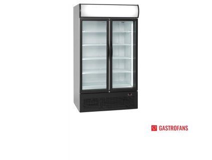 Chladicí skříň s 2 křídlovými dveřmi FSC 1950H, 710 l - světelný panel TEFCOLD