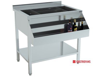 Barová stanice - šířka 900 mm  Combisteel