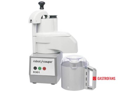 Kombinovaný robot Robot Coupe R 301 D – krouhač a kutr v jednom, nerezová nádoba