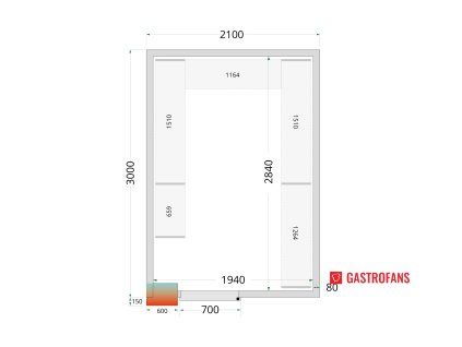 263173 policovy regalovy modul sada