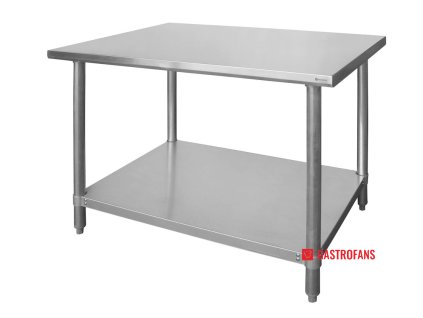 Centrální pracovní stůl, HENDI, Budget Line, 1800x600x(H)850mm  Hendi