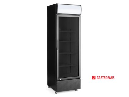 Jednokřídlá chladnička s podsvíceným panelem , Arktic, 254L, Černá, 220-240V/250W, 578x605x(H)1980mm  Arktic