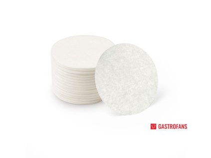 Hamburgerové papírové rozdělovače, HENDI, 911 ks, ⌀130mm