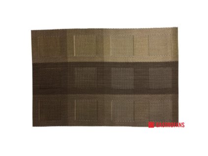 Prostírání 450x300 mm, zelená, čtverce