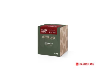 italian blend 5x10g drip coffee bag