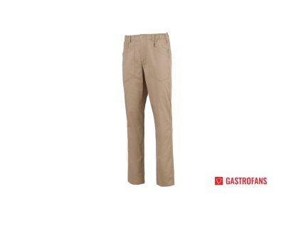 BRIGADE MESH kuchařské kalhoty khaki