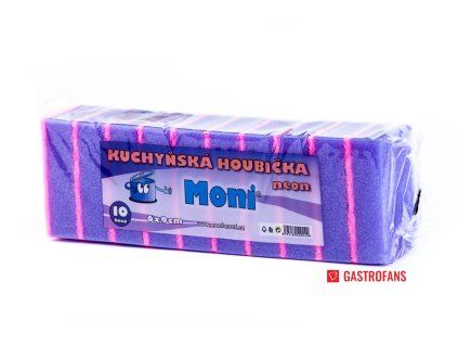 Kuchyňská houbička Neon 10 ks Moni  Moni