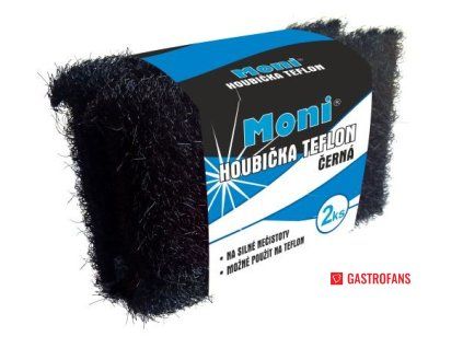 Kuchyňská houbička Teflon Black 2ks Moni  Moni